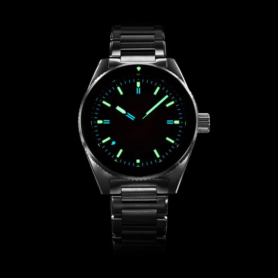 Zelos Blacktip Titanium Burnt Orange - Limited Edition Dive Watch