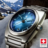 Direnzo DRZ02R Aerolite Blue&nbsp;Date - Swiss&nbsp;Made