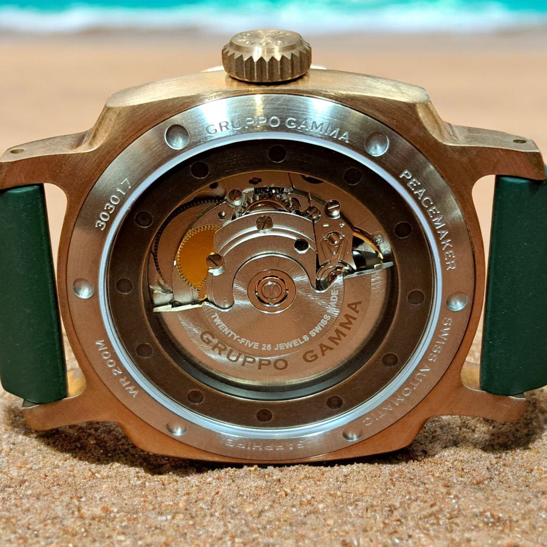 Gruppo Gamma Peacemaker PN 08 Swiss ETA 2824 Mvmt