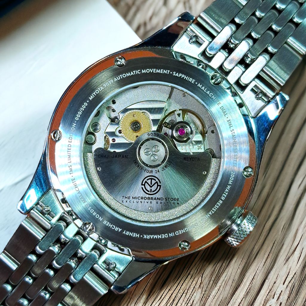 Henry Archer Nordsø Malachite - TMS Exclusive Limited