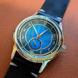 Zelos Nova v2 37mm Teal&nbsp;(Blue) - Swiss&nbsp;ETA&nbsp;7001 Hand&nbsp;Wound