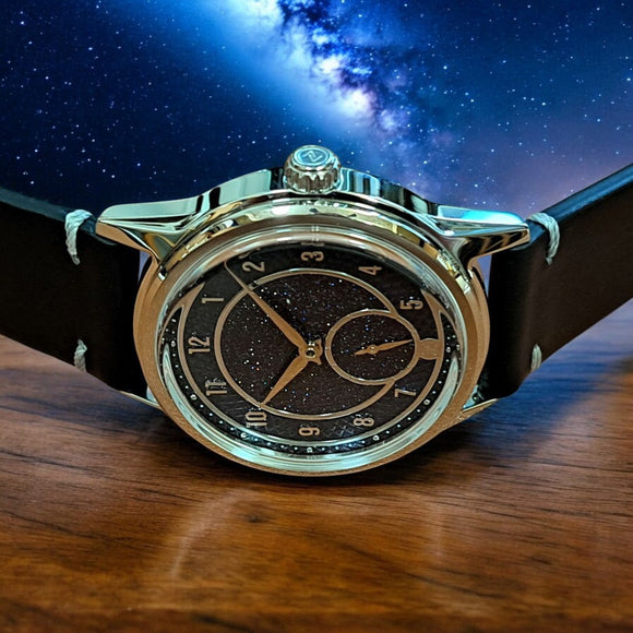 Zelos Nova v2 37mm Aventurine - Swiss ETA 7001 Hand Wound