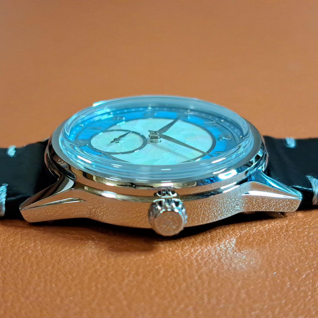 Zelos Nova v2 37mm Mosaic MoP (Swiss ETA Hand Wound Mother-of