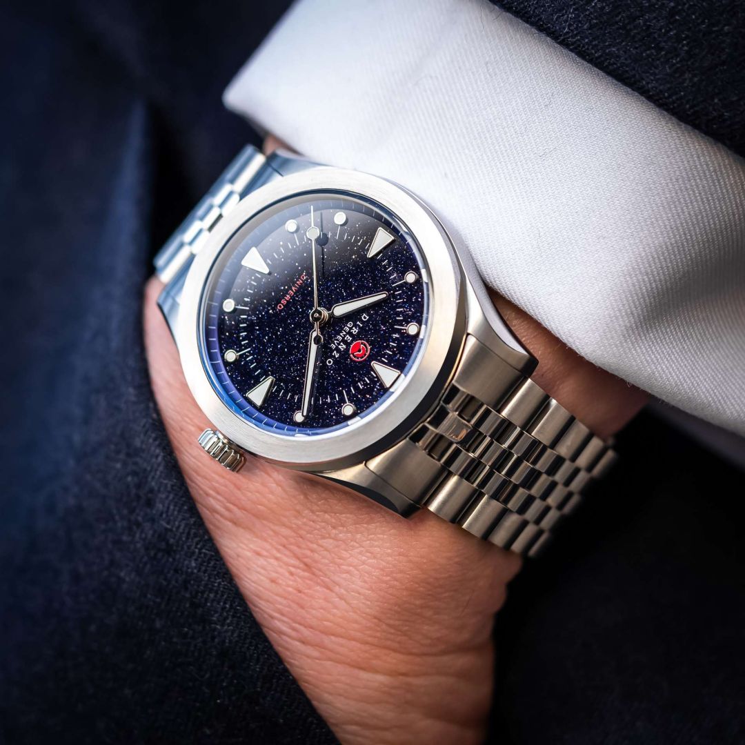 Direnzo DRZ07 Universo Aventurine - Swiss Made Sports Dress Watch