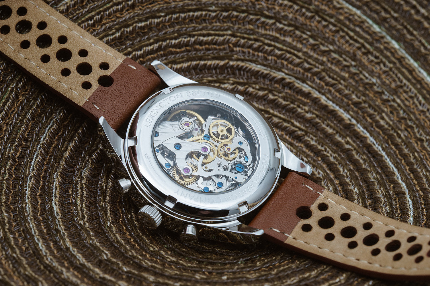 Mercer Lexington Bi-Compax Column Wheel Chronograph – The