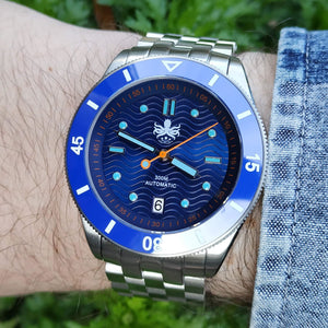 Phoibos Wave Master - Blue (With&nbsp;Date)