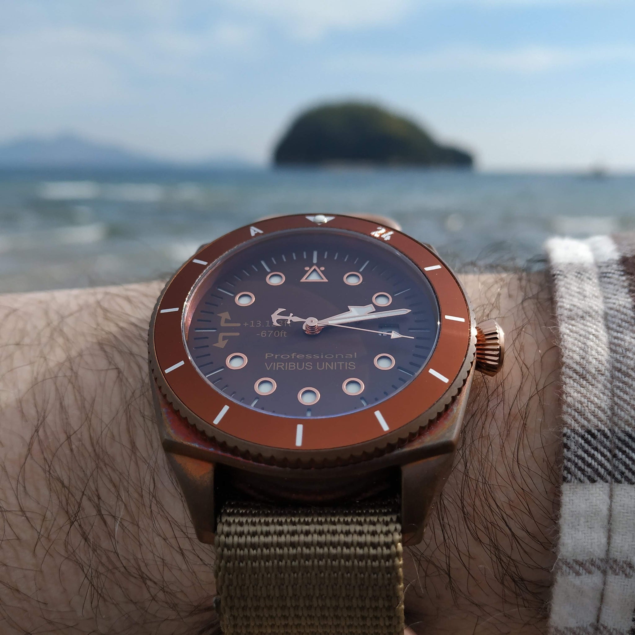 Microbrand bronze watch hotsell