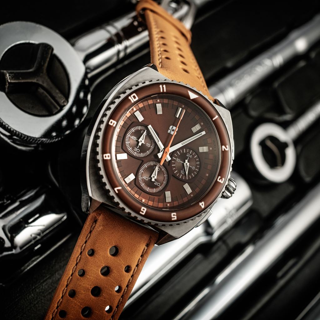 Straton Legera Std Swiss Valjoux 7753 Brown The Microbrand Store