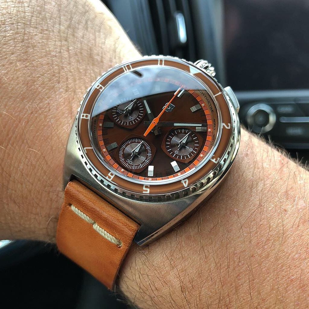 Straton Legera Bullhead - Swiss Valjoux 7750 (Brown) – The