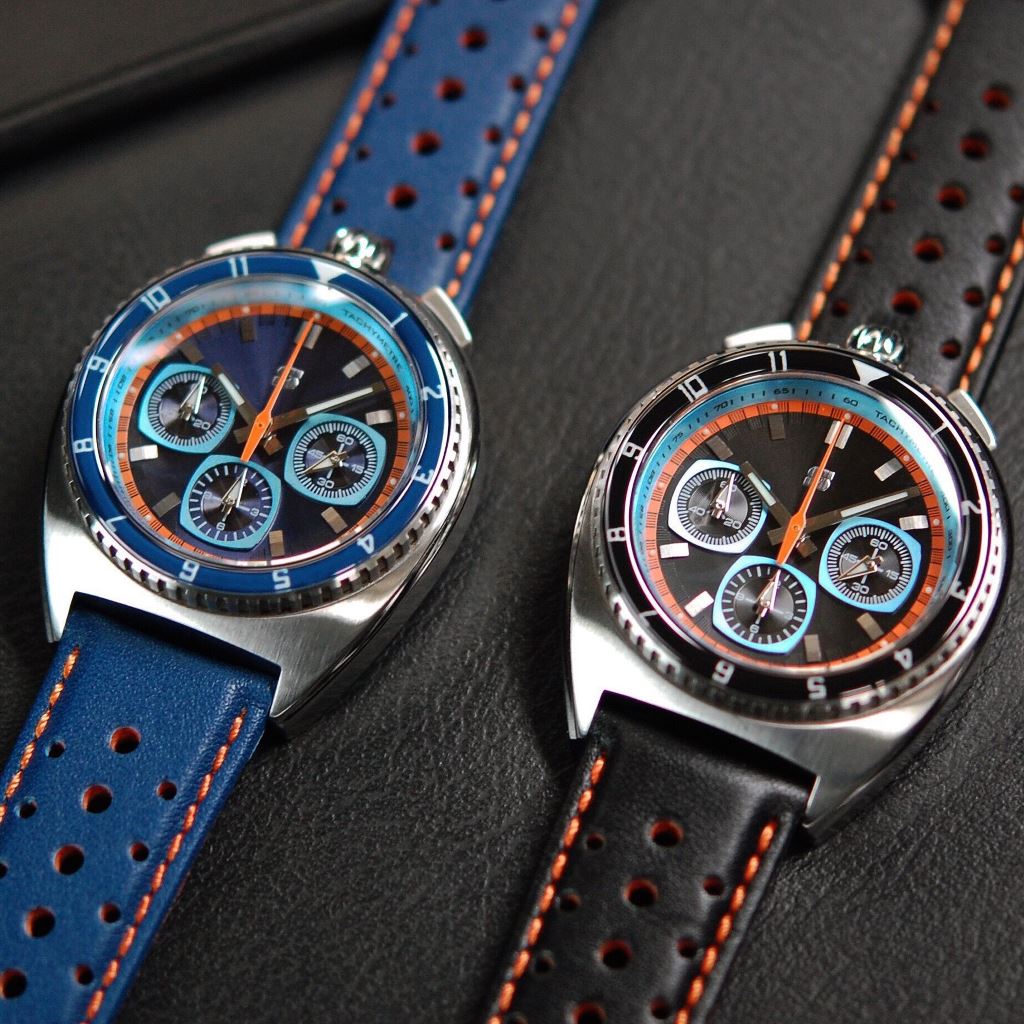 Straton Legera Bullhead - Swiss Valjoux 7750 (Black) – The