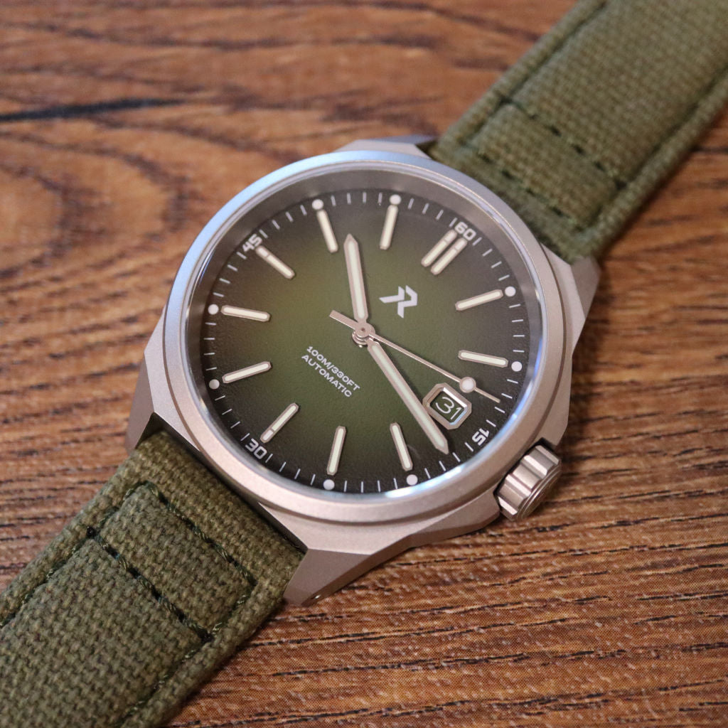 RZE Resolute Camo Green - Titanium 100m Limited Edition – The