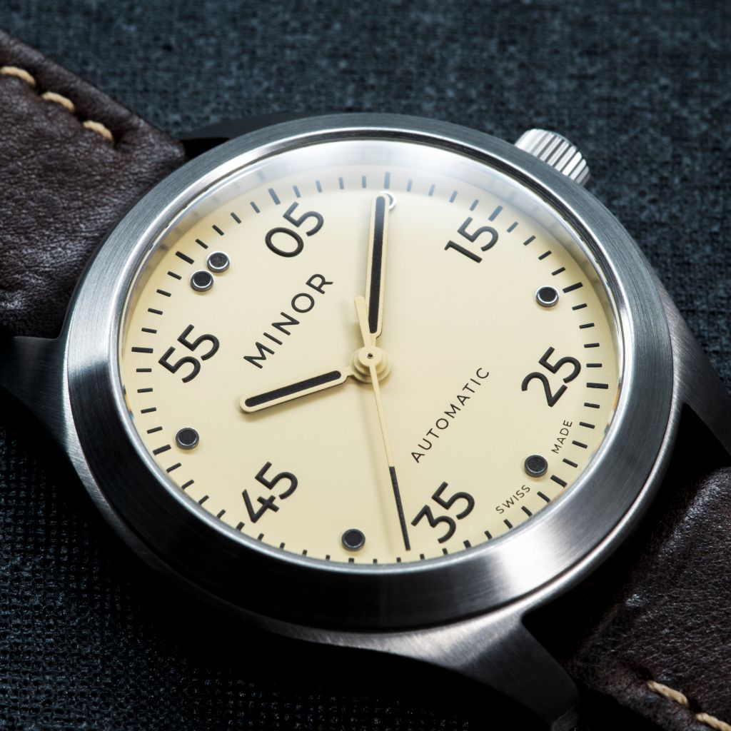 Minor Watches Heritage in Classic Beige Swiss Made Limited
