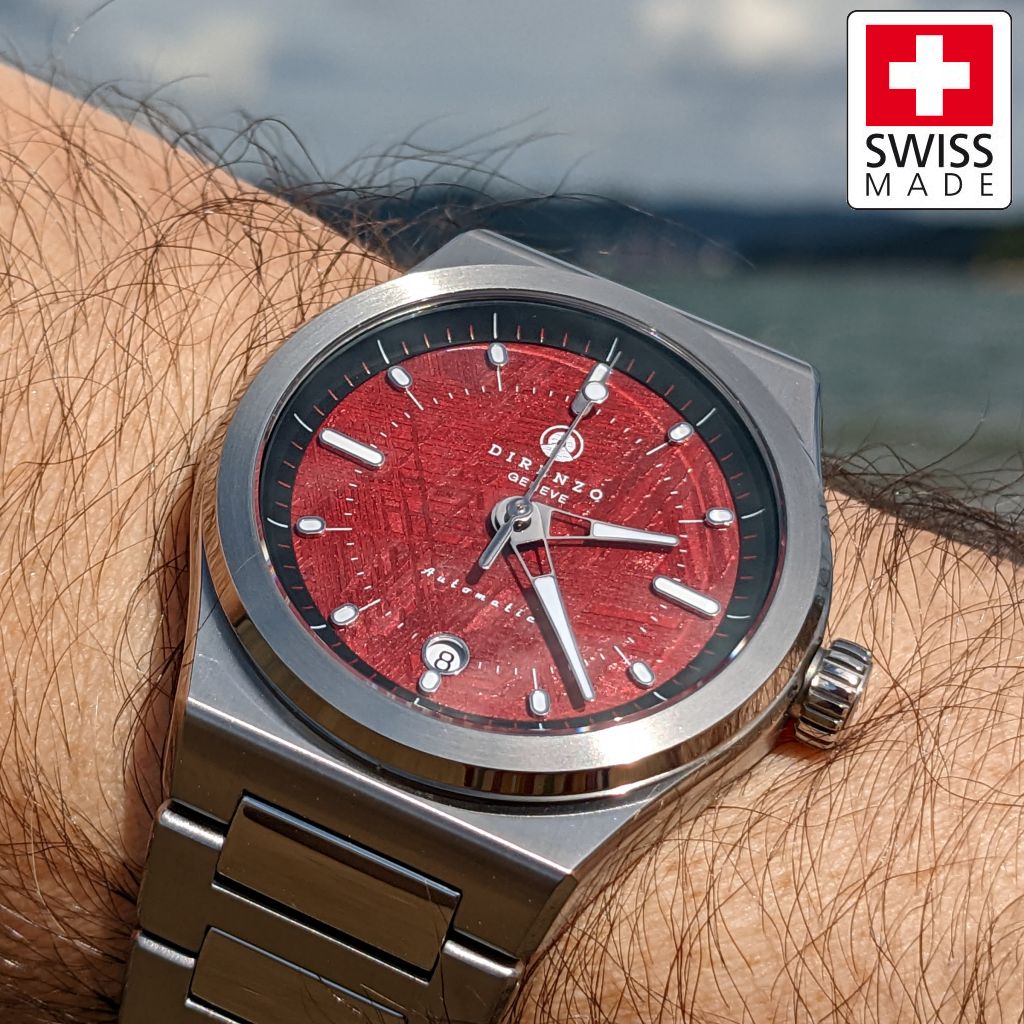 Direnzo DRZ04 Mondial V2 Red Meteorite - Swiss Made Limited