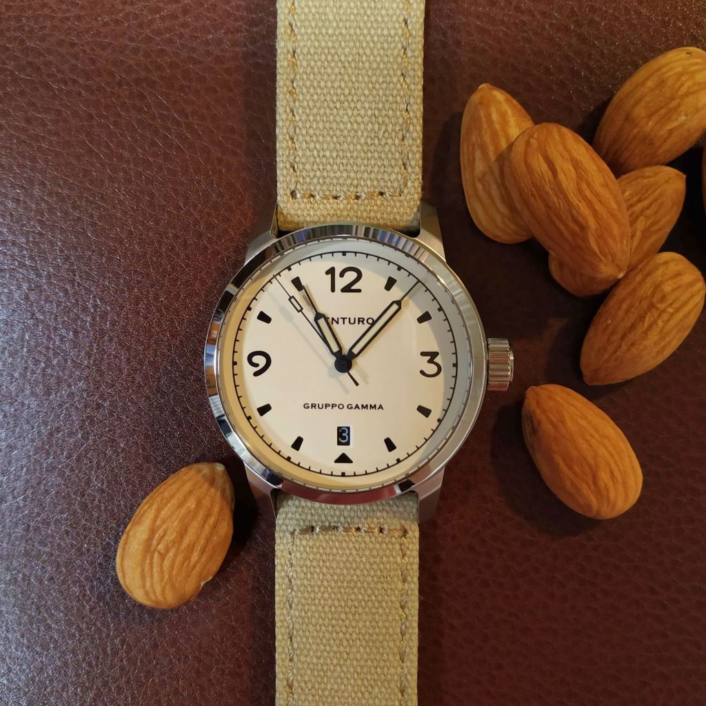 Venturo Field Watch #1 by Gruppo Gamma - Cream Dial – The