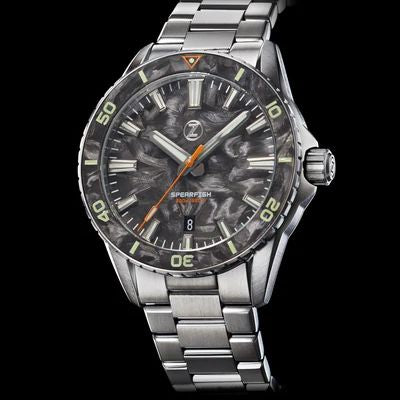 Zelos Spearfish - Forged Carbon Limited Ed (Swiss La Joux-Perret