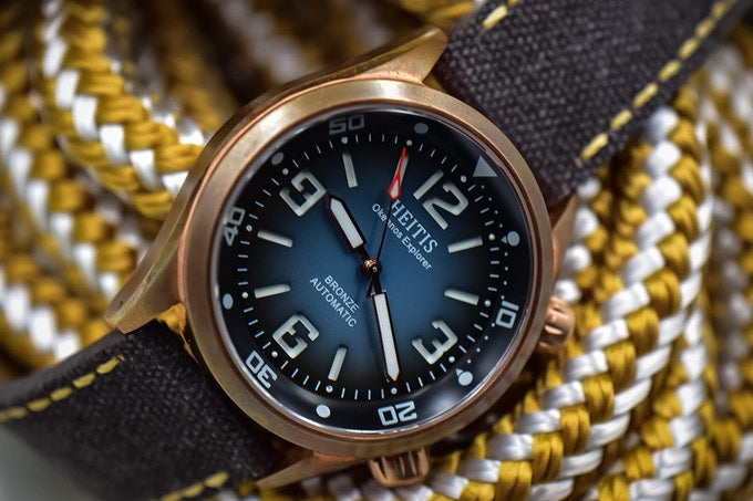 Heitis Bronze Okeanos Explorer - Blue Ombre (Fume) Limited Edition