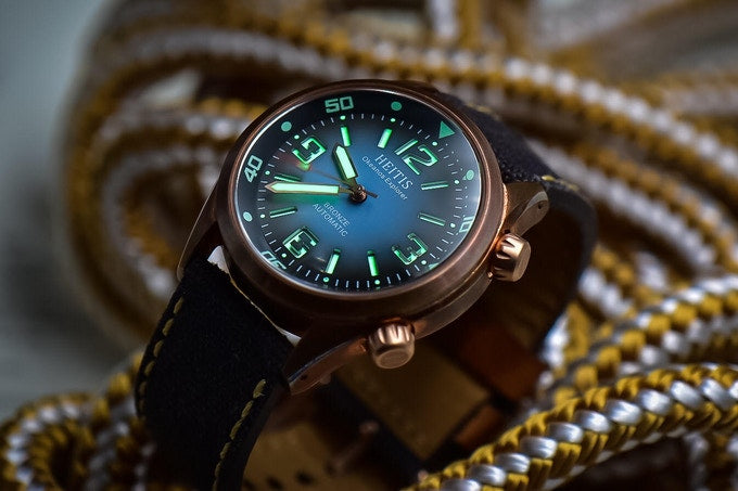 Heitis Bronze Okeanos Explorer - Blue Ombre (Fume) Limited Edition