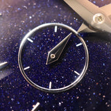 Solas Watches - Sólás&nbsp;Starlight&nbsp;Silver - Aventurine&nbsp;Dial + Micro-Rotor