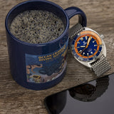 Ocean Crawler Core Diver (Blue/Orange) LE - 600m Swiss&nbsp;Mvmt (Regulated)