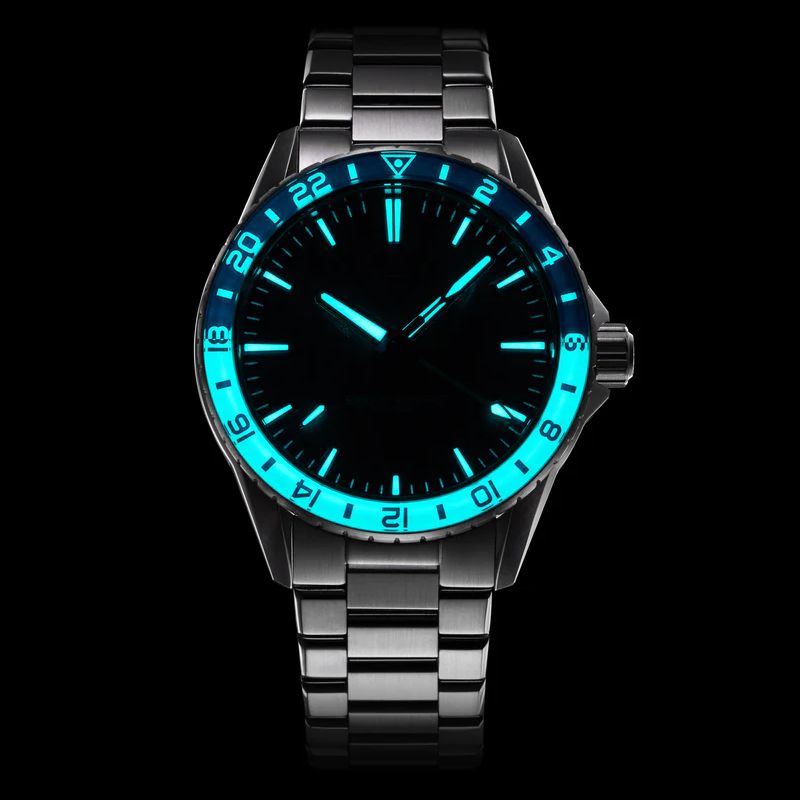 Zelos Spearfish GMT - Meteorite Limited Edition with Swiss Zelos Spearfish GMT - Meteorite Limited Edition with Swiss