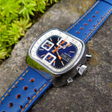 Straton Speciale - Swiss Valjoux 7750 (Blue, Polished&nbsp;Case)