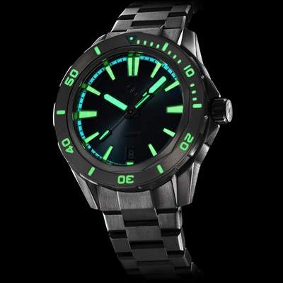 Zelos Swordfish 40mm Titanium - Forged Carbon Dial – The