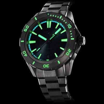 Zelos Swordfish 40mm Titanium - Forged Carbon Dial – The Microbrand Store