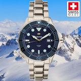 SWC Diver - Blue (Swiss&nbsp;Made Limited&nbsp;Edition) 20x&nbsp;Layers&nbsp;of&nbsp;Super-Luminova