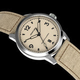 Venturo Field Watch #1 by&nbsp;Gruppo&nbsp;Gamma - Cream&nbsp;Dial