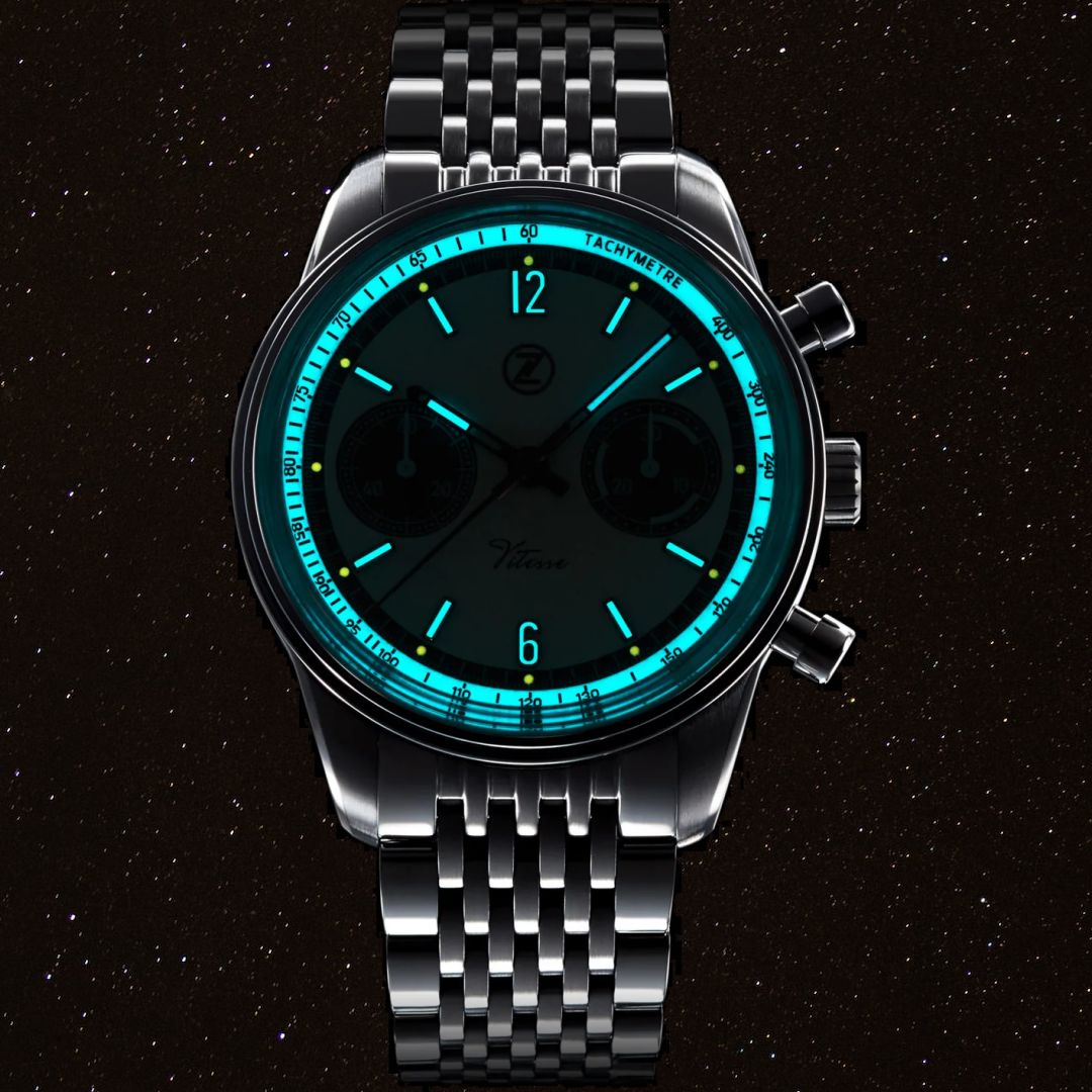 Zelos Vitesse Gulf LE Chronograph - Swiss Movement - 68 Hour