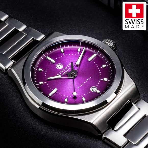 Direnzo DRZ04 Mondial V2 Purple Sunburst - Swiss Made
