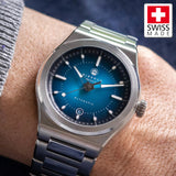 Direnzo DRZ04 Mondial Blue - Swiss&nbsp;Made Sports&nbsp;Dress&nbsp;Watch