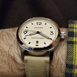 Venturo Field Watch #1 by&nbsp;Gruppo&nbsp;Gamma - Cream&nbsp;Dial